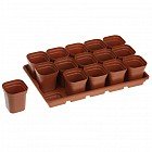 Набор для рассады «Сезон», поддон и 15 стаканчиков