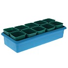 Рассадник на 10 стаканчиков, цвет в ассортименте