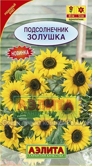 Семена. Подсолнечник «Золушка», 0,5 г