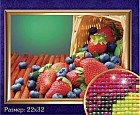 Алмазная вышивка «Клубника»