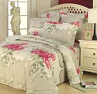 Комплект постельного белья (2-спальный, сатин, 2 наволочки 70х70, 2 наволочки 50х70)