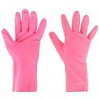 Перчатки хозяйственные латекс + вельвет внутри, размер L