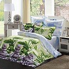 Комплект постельного белья (семейный, сатин, 2 наволочки 70х70, 2 наволочки 50х70)