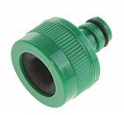 Штуцер на кран, безрезьбовое крепление 1/2" и 3/4"