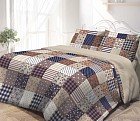 Комплект постельного белья «Patchwork» (2-спальный, поплин, 2 наволочки 70х70)