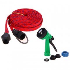 Шланг резиновый в текстильной оплетке 1/2", 15 м