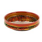 Чашка низкая, хохлома