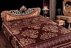 Стеганое покрывало из искусственного шелка «Дели» (рис. 21-5, евро, размер 200х220)
