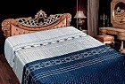 Стеганое покрывало из искусственного шелка «Лазурит» (рис. 3, евро-макси, размер 220х240)