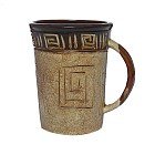 Кружка «Греческая» ручная работа, 330 мл
