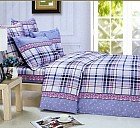 Комплект постельного белья (евро, поплин, 2 наволочки 70х70)