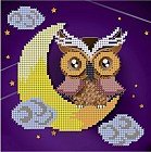 Рисунок для вышивания бисером «Совенок»