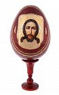 Сувенир Яйцо на подставке икона «Спас Нерукотворный»