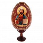Сувенир Яйцо на подставке икона «Господь Вседержитель»