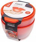 Набор из двух мисок с двойными стенками для микроволновой печи «M-Cuisine», оранжевый