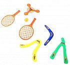 Спортивный набор 4 бумеранга + ракетки