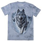 Футболка мужская 3D «Snow Wolf»
