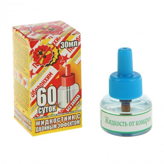 Средство инсектицидное для фумигаторов «Жидкостник с двойным эффектом», 30 мл