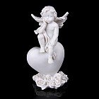 Сувенир «Белоснежный ангел, сидящий на сердце», в ассортименте