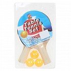 Теннис настольный 2 ракетки и 3 шарика, любительские