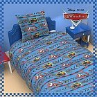 Одеяло «Тачки» (1,5 спальное, файбер, 140х205 см)