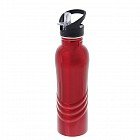 Фляжка туристическая 750 мл с карабином «Милитари», красный