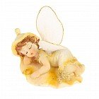 Сувенир «Ангелок в золотом платьице в панамке», в ассортименте