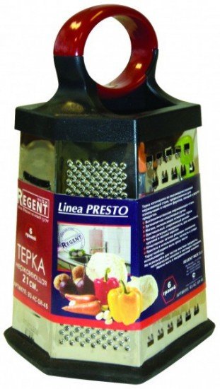 Терка шестигранная «Presto», 21 см