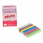 Мелки школьные набор в класс 20 белых + 5 цветных