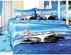 Комплект постельного белья 3D «Крейсер» (1,5 спальный, сатин, наволочка 50х70)