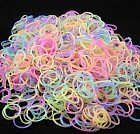 Гелевые резиночки для плетения браслетов «Rainbow Loom», светящиеся в темноте