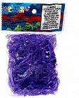 Набор резинок для плетения браслетов, фиолетовые