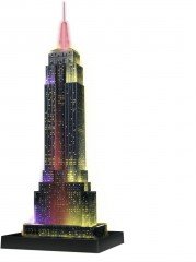 Архитектурный 3D пазл «Ночной Эмпайр Стейт Билдинг»