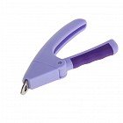 Когтерез-гильотина с прорезиненной ручкой (отверстие 9 мм), цвет в ассортименте