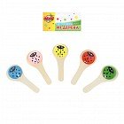 Игрушка музыкальная колотушка малая «Божья коровка», цвет в ассортименте