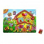 Рамка-вкладыш «Терем-теремок» со сказкой, 12 элементов