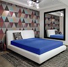 Простыня на резинке «Вельвет» (размер 140х200+20 см, бязь)