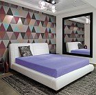 Простыня на резинке «Виноград» (размер 180х200+20 см, бязь)