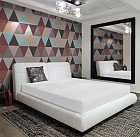 Простыня на резинке «Папирус» (размер 160х200+20 см, бязь)