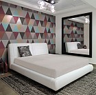 Простыня на резинке «Сильвер» (размер 160х200+20 см, бязь)