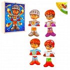 Пазл-игра «Супергерой», 12 элементов