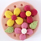 Пластилиновое мыло «Цветы»