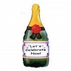 Шар фольга «Бутылка шампанского», 24"