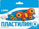 Пластилин «Классика», 6 цветов