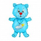 Шар фольга «Медвежонок мальчик», 12"