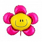 Шар фольга «Цветок», 12" (розовый)