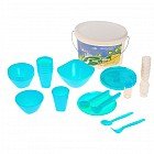 Набор для пикника «Picnic» (39 предметов), бирюза