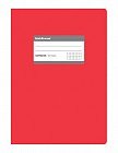 Тетрадь общая В5 «One Color», 120 листов, клетка, красный