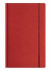 Записная книга на резинке «Festival», 96 листов, красный, 130х210 мм