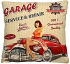 Декоративная подушка-думочка «Красотка» (40х40 см, полиэстр)